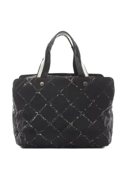 CHANEL Pre-Owned: Чёрная сумка 