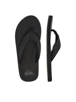 Quiksilver: Чёрные шлёпанцы 