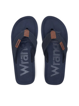Wrangler: Синие шлёпанцы 