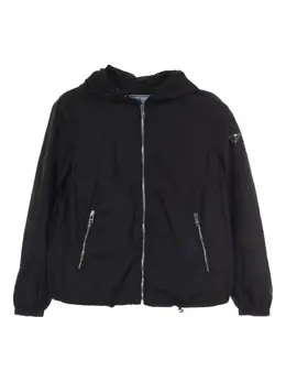Prada Pre-Owned: Куртка с капюшоном 