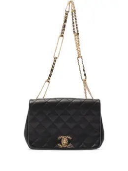 CHANEL Pre-Owned: Чёрная сумка 