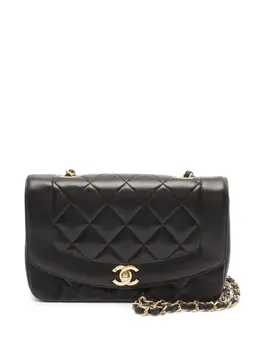 CHANEL Pre-Owned: Чёрная сумка 