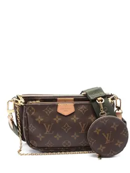 Louis Vuitton Pre-Owned: Коричневая сумка 