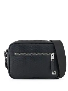 Armani Exchange: Чёрная сумка 