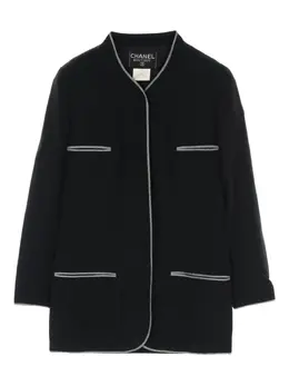 CHANEL Pre-Owned: Куртка из шерсти 