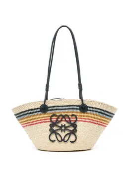 LOEWE: Сумка  Anagram цвета хаки