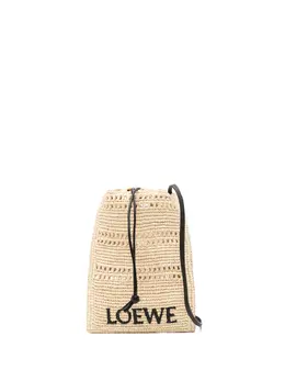 LOEWE: Светлая сумка 