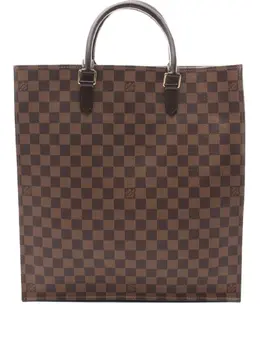 Louis Vuitton Pre-Owned: Коричневая сумка-шоппер 