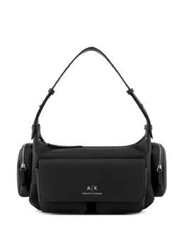 Armani Exchange: Сумка с принтом 