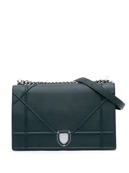 Christian Dior Pre-Owned: Зелёная сумка через плечо 