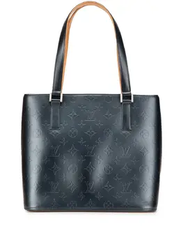 Louis Vuitton Pre-Owned: Голубая сумка-шоппер 