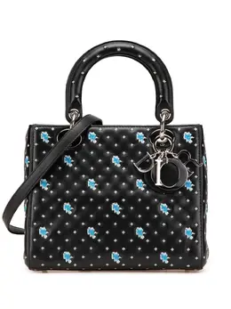 Christian Dior Pre-Owned: Сумка с цветочным принтом 