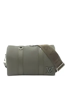 Louis Vuitton Pre-Owned: Сумка цвета хаки 