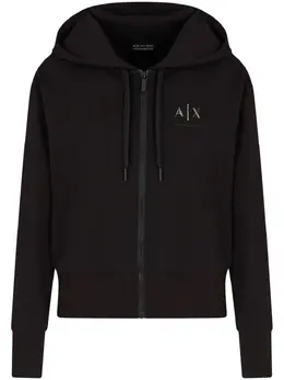 Armani Exchange: Толстовка с принтом 