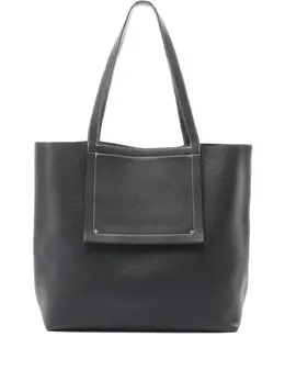 Hermès Pre-Owned: Чёрная сумка-шоппер 