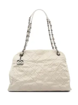 CHANEL Pre-Owned: Белая сумка 