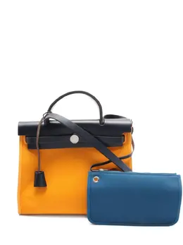 Hermès Pre-Owned: Оранжевая сумка 