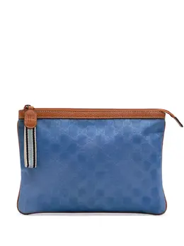Gucci Pre-Owned: Голубой клатч 