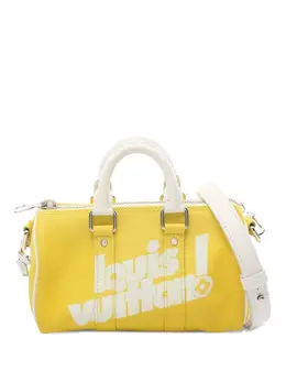 Louis Vuitton Pre-Owned: Жёлтая сумка 