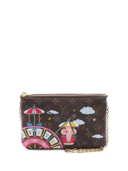 Louis Vuitton Pre-Owned: Коричневая сумка 