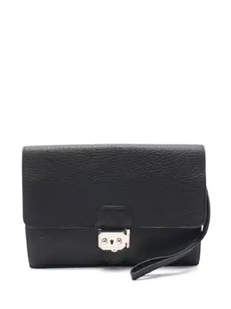 Hermès Pre-Owned: Чёрный клатч 