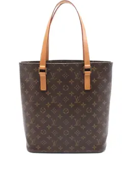 Louis Vuitton Pre-Owned: Коричневая сумка-шоппер 