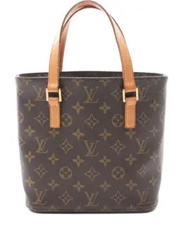 Louis Vuitton Pre-Owned: Коричневая сумка-шоппер 