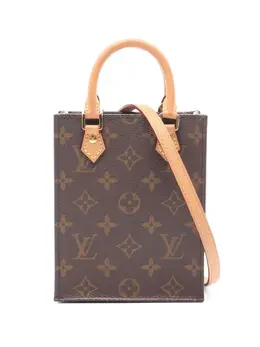 Louis Vuitton Pre-Owned: Коричневая сумка-шоппер 