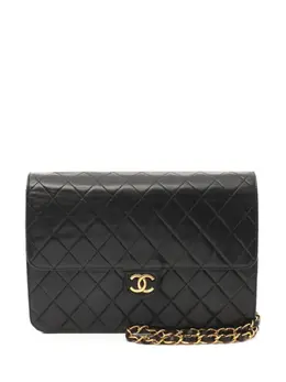 CHANEL Pre-Owned: Чёрная сумка 