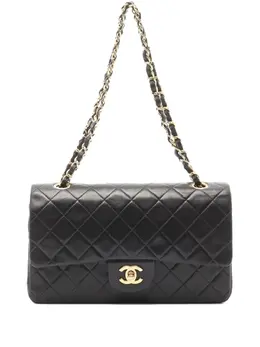 CHANEL Pre-Owned: Чёрная сумка 