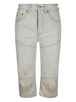 MM6 Maison Margiela: Рваные шорты 