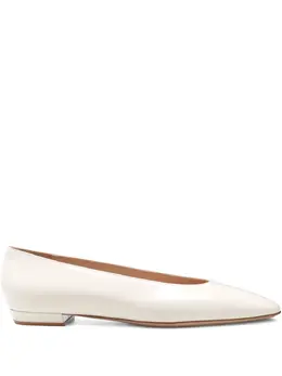 Gianvito Rossi: Белые балетки 