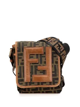 Fendi Pre-Owned: Коричневая сумка через плечо 