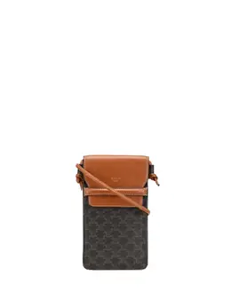 Céline Pre-Owned: Коричневая сумка через плечо 