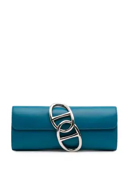 Hermès Pre-Owned: Голубой клатч 
