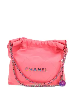 CHANEL Pre-Owned: Розовая сумка 