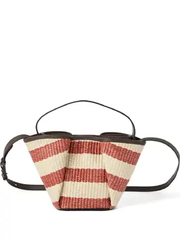 Brunello Cucinelli: Оранжевая сумка-шоппер 