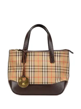 Burberry Pre-Owned: Коричневая сумка 