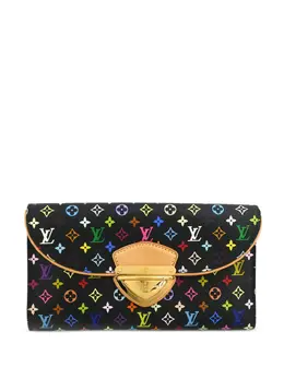 Louis Vuitton Pre-Owned: Чёрный клатч 