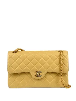 CHANEL Pre-Owned: Бежевая сумка 