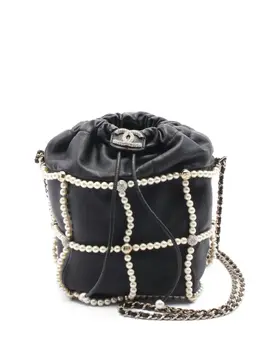 CHANEL Pre-Owned: Чёрная сумка 