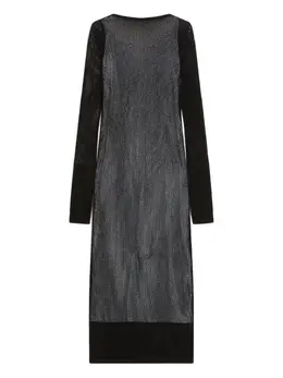 Sportmax: Платье в сетку 