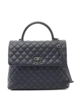 CHANEL Pre-Owned: Синяя сумка 