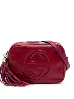 Gucci Pre-Owned: Розовая сумка через плечо 