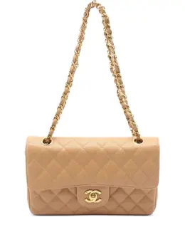 CHANEL Pre-Owned: Бежевая сумка 