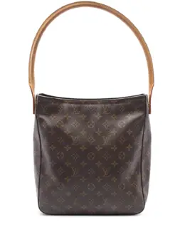 Louis Vuitton Pre-Owned: Коричневая сумка 