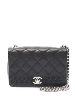 CHANEL Pre-Owned: Чёрная сумка 