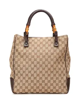 Gucci Pre-Owned: Серая сумка-шоппер 