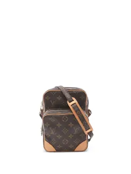 Louis Vuitton Pre-Owned: Коричневая сумка 