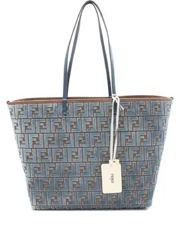 Fendi Pre-Owned: Голубая сумка 